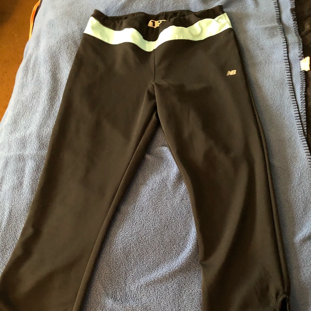 New Balance Black capris